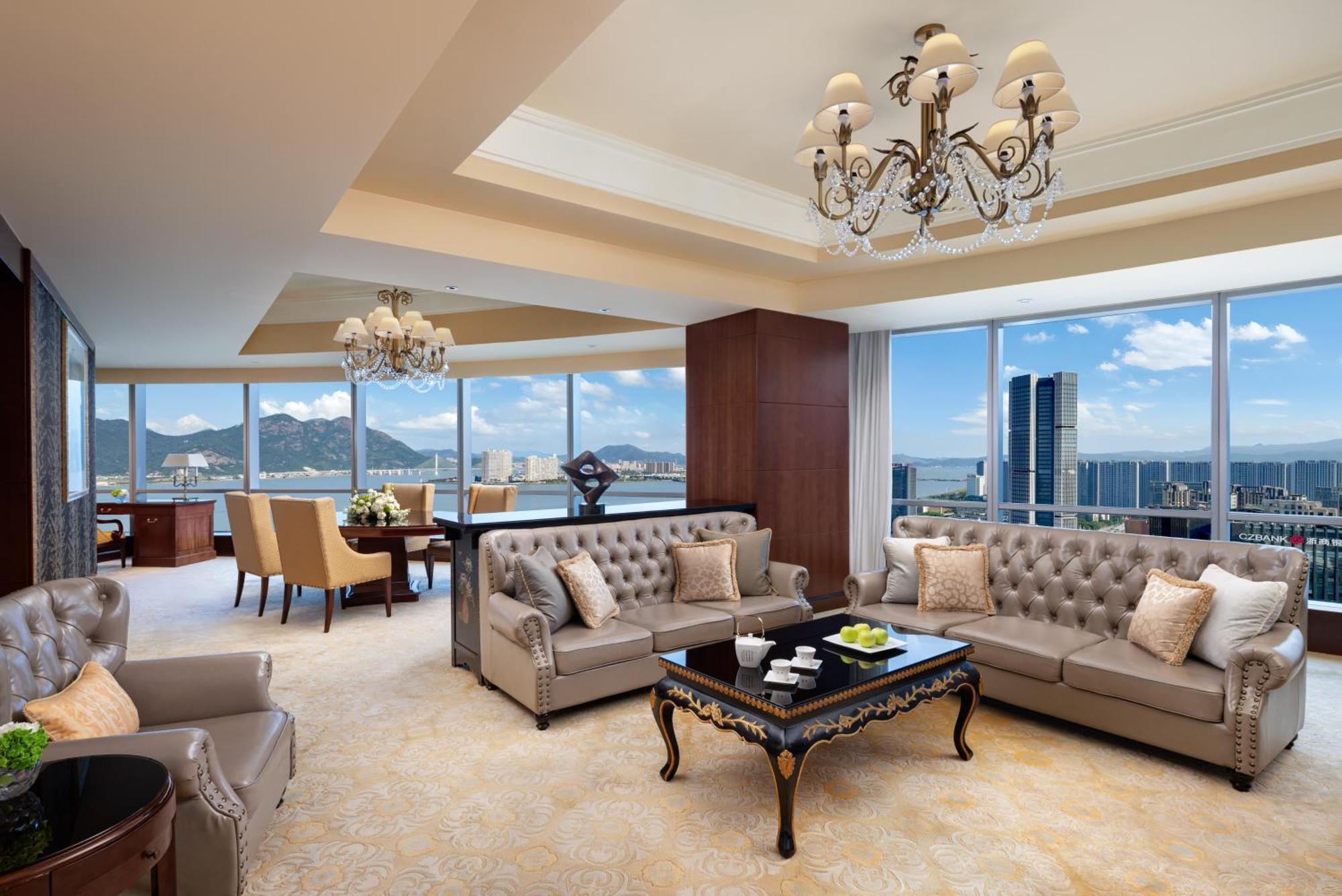 Shangri-La Wenzhou Bagian luar foto