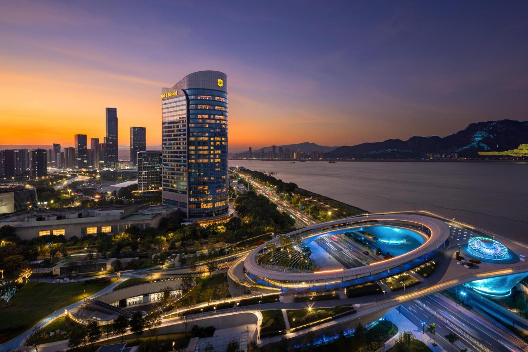 Shangri-La Wenzhou Bagian luar foto