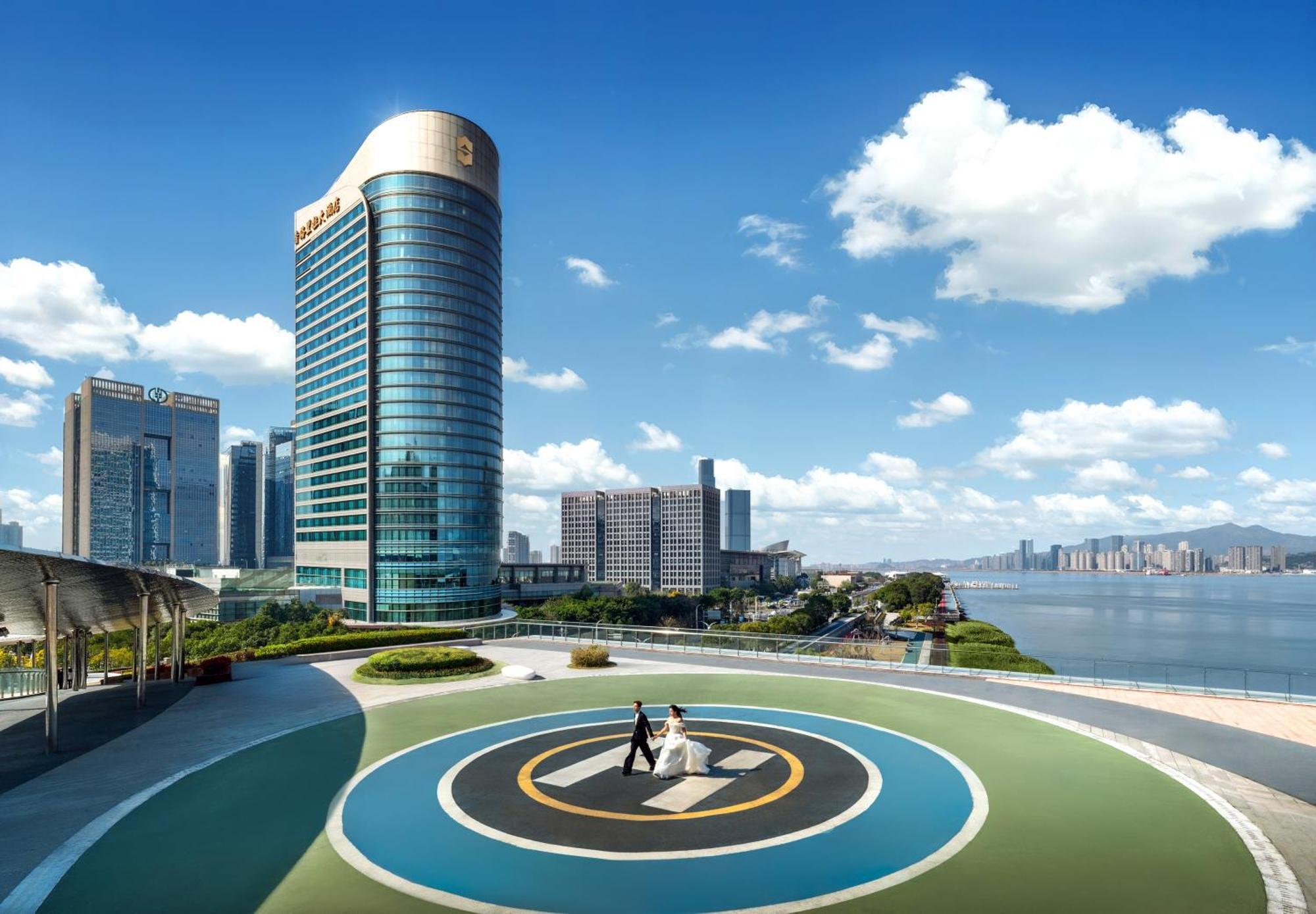 Shangri-La Wenzhou Bagian luar foto