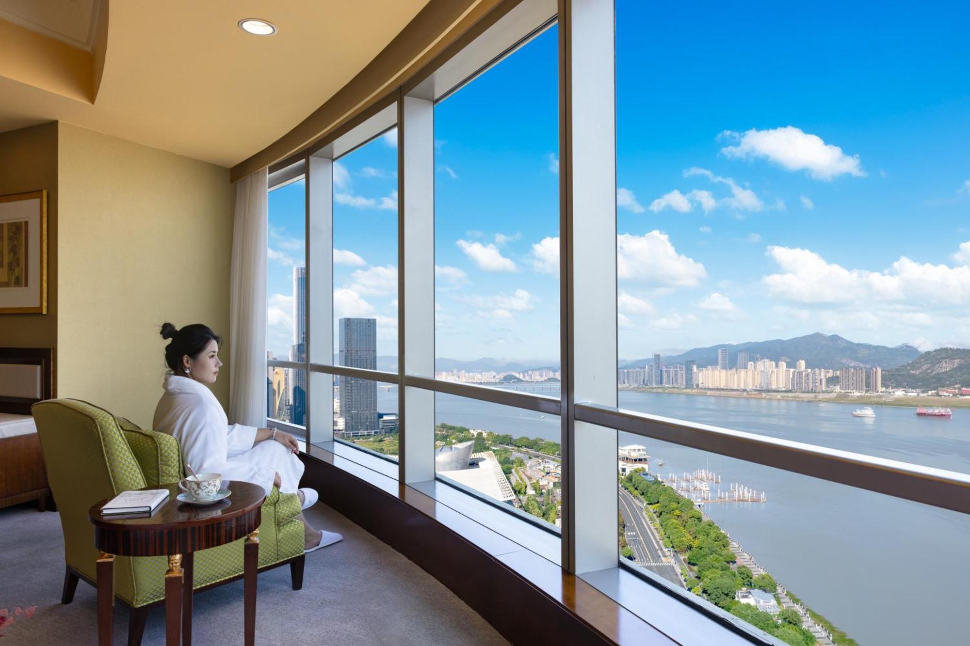 Shangri-La Wenzhou Bagian luar foto