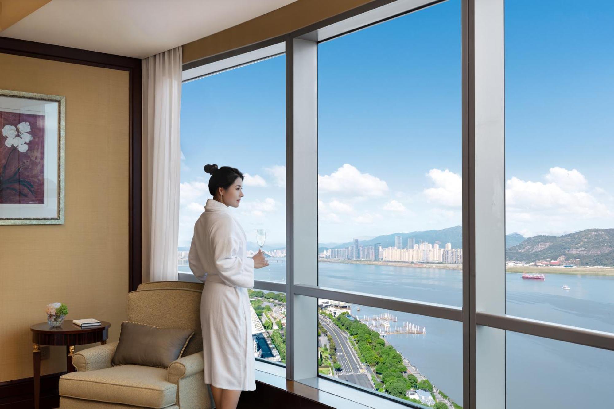 Shangri-La Wenzhou Bagian luar foto